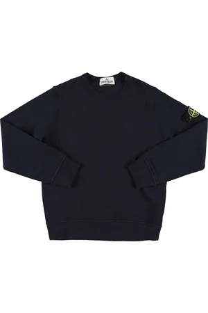 Stone Island Sweatshirt Aus Baumwolljersey