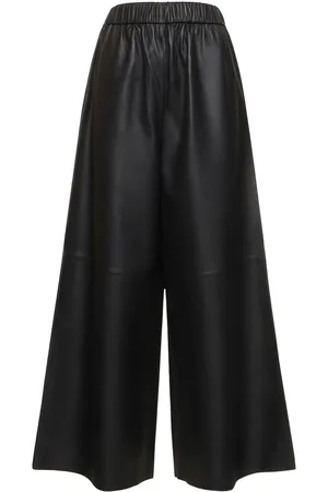 The Frankie Shop Weite Lederhose „sydney“