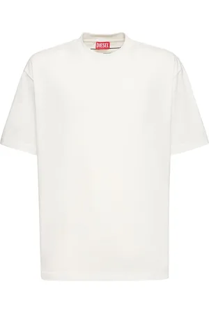 Diesel T-shirt Aus Baumwolle Mit Druck „oval-d“