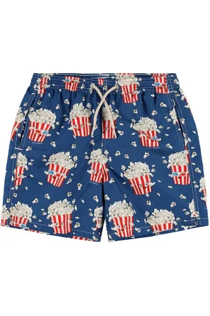 MC2 SAINT BARTH Badehose Aus Nylon Mit Druck