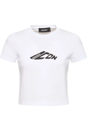 Dsquared2 T-shirt Aus Baumwolljersey „icon“