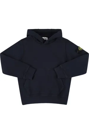 Stone Island Sweatshirt Aus Baumwolle Mit Kapuze
