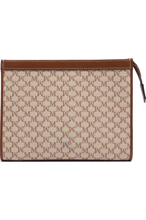 Max Mara Clutch Aus Jacquard „s Mm“