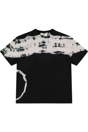 Msgm Bedrucktes T-shirt Aus Baumwolljersey