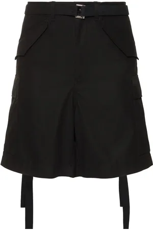SACAI Shorts Aus Baumwolltwill