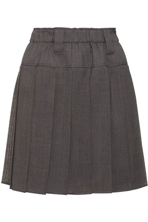 Brunello Cucinelli Minikleid Aus Wollmischung