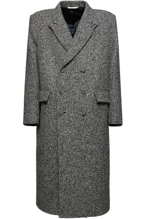 VALENTINO Zweireihiger Mantel Aus Wollmischung