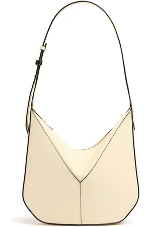 VALEXTRA Mini Viv Hobo Leather Bag