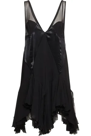 The Attico Minikleid Aus Tüll Und Cady