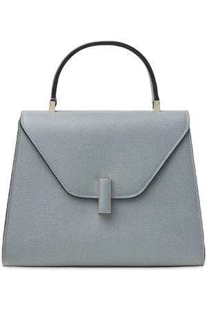 VALEXTRA Mittelgrossetasche Aus Narbleder "iside"