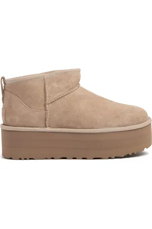 UGG 50mm Hohe Shearlingstiefel "classic Ultra Mini"