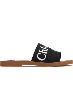 Chloé Sandalen Mit Logo „wood“