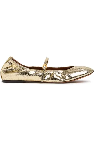 Lanvin 5mm Hohe Lederschuhe „ballerina“