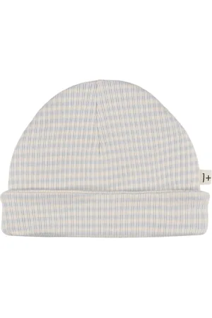 1+ IN THE FAMILY Striped Cotton Blend Beanie