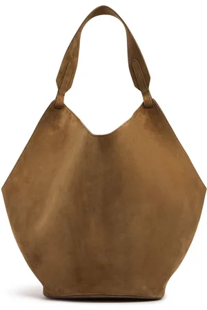 Khaite Medium Tasche Aus Wildleder "lotus"
