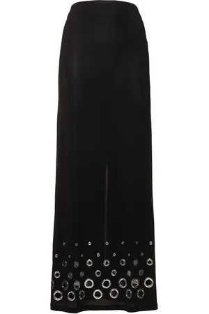 Paco rabanne Langer Rock Aus Jersey