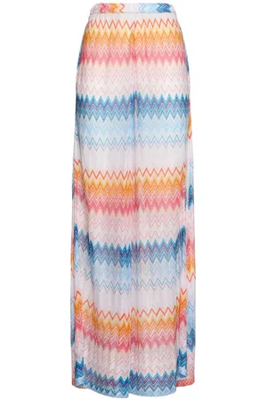 Missoni Weite Hose Mit Chevronmuster