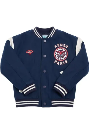 Kenzo Bomberjacke Aus Polymischung Mit Kapuze