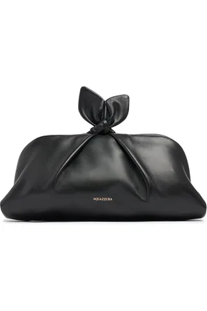 Aquazzura Lederclutch „bow Tie“