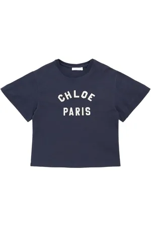 Chloé Besticktes T-shirt Aus Baumwolle
