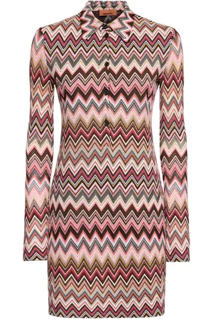 Missoni Minikleid Mit Chevronmuster