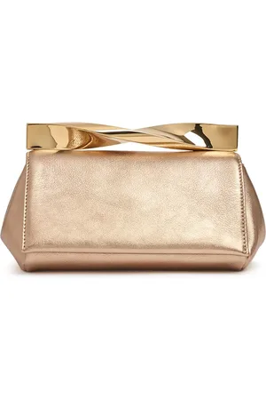 Aquazzura Mini Clutch Aus Gewaschenem Leder „twist“