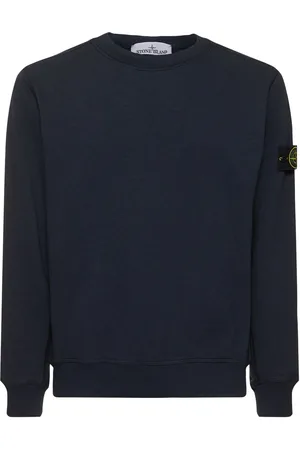 Stone Island Crewneck Cotton Sweatshirt