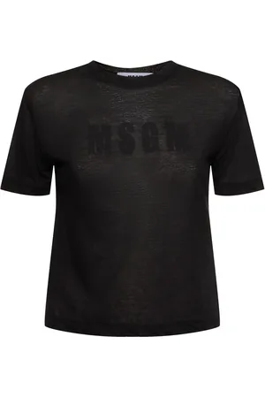Msgm T-shirt Aus Jersey Mit Logo