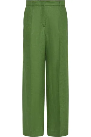 Max Mara Leinencanvashose „malizia“