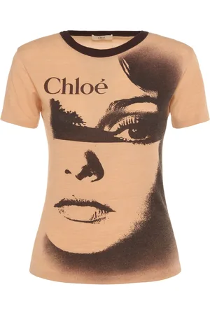 Chloé Bedrucktes T-shirt Aus Jersey