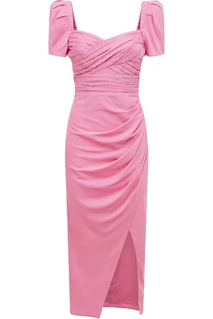 Self-Portrait Midikleid Aus Stretch-viskose „iris“