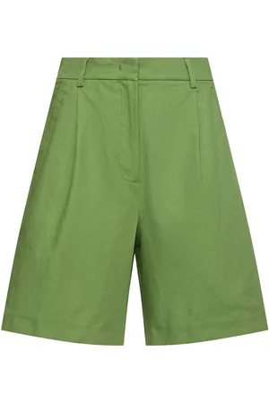 Max Mara Shorts Aus Baumwolle Und Leinen „ecuba“