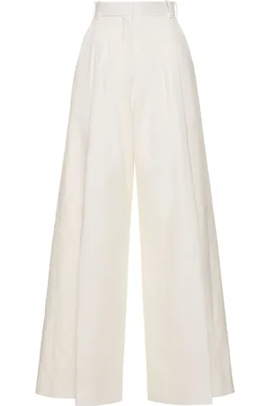 Nina Ricci Weite Hose Aus Leinenmischung