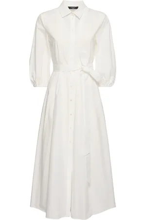 Max Mara Midihemdkleid Aus Popeline „kentia“