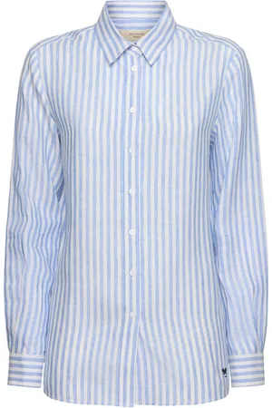 Max Mara Gestreiftes Leinen-hemd „heidi“