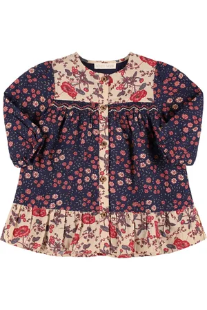 Louise Misha Bedrucktes Kleid Aus Bio-baumwolle