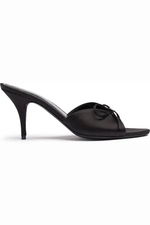 Balenciaga Sandaletten Aus Viskose Und Seide „bow“