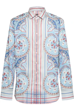 Etro Bedrucktes Baumwollhemd