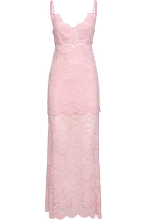 Paco rabanne Stretch Lace Long Dress