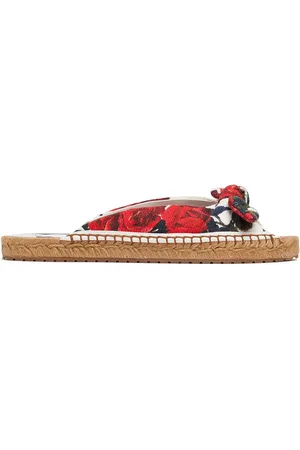 Dolce & Gabbana 5mm Hohe Espadrilles Aus Stoff Und Seil