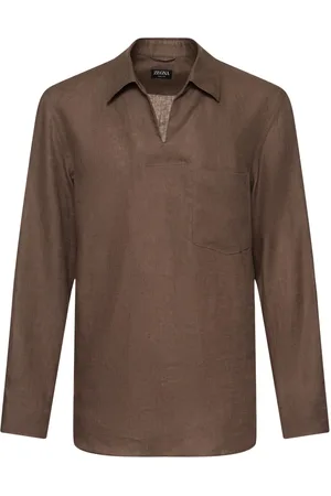 Ermenegildo Zegna Oberteil Aus Leinen „oasi“