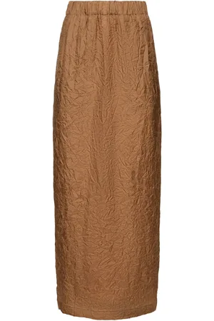 Max Mara Langer Rock Aus Seide „aeroso“