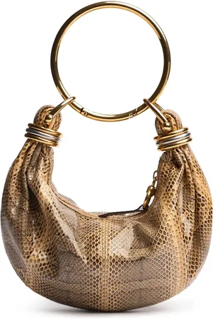 Chloé Ledertasche Mit Pythondruck „bracelet“