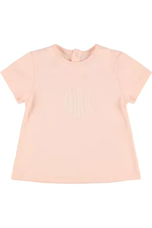 Chloé Besticktes T-shirt Aus Baumwolljersey