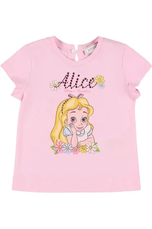 MONNALISA Bedrucktes T-shirt Aus Baumwolljersey