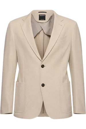 Ermenegildo Zegna Micro Structure Cotton Jersey Jacket