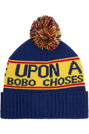 Bobo Choses Bedruckte Strickmütze Mit Pompon