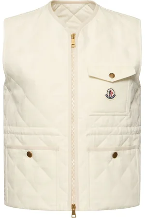 Moncler Gesteppte Leinenweste „vigny“