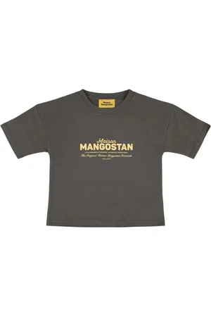 Maison Mangostan T-shirt Aus Bio-baumwolle Mit Druck