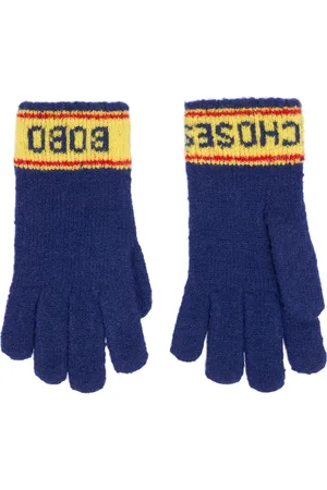 Bobo Choses Bedruckte Strickhandschuhe